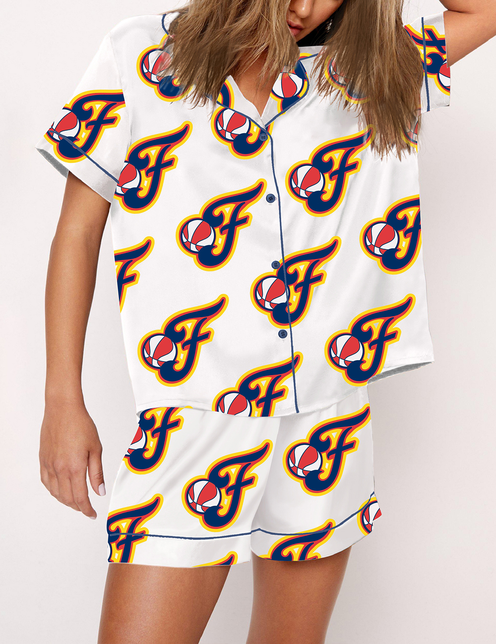 Women's Indiana Fever Basketball Pajama Set