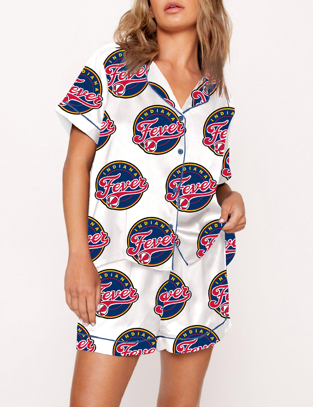 Women's Indiana Fever Basketball Pajama Set