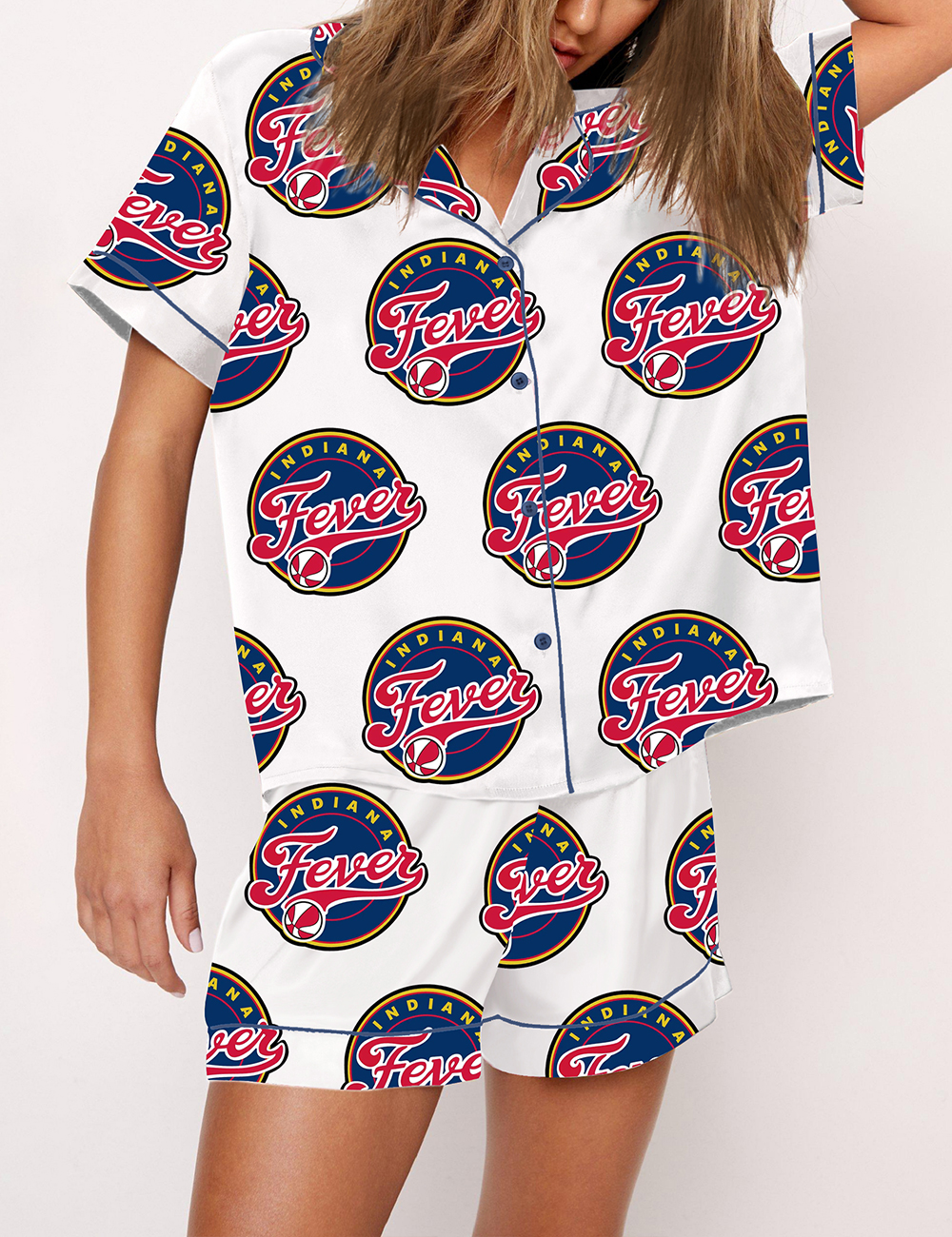 Women's Indiana Fever Basketball Pajama Set