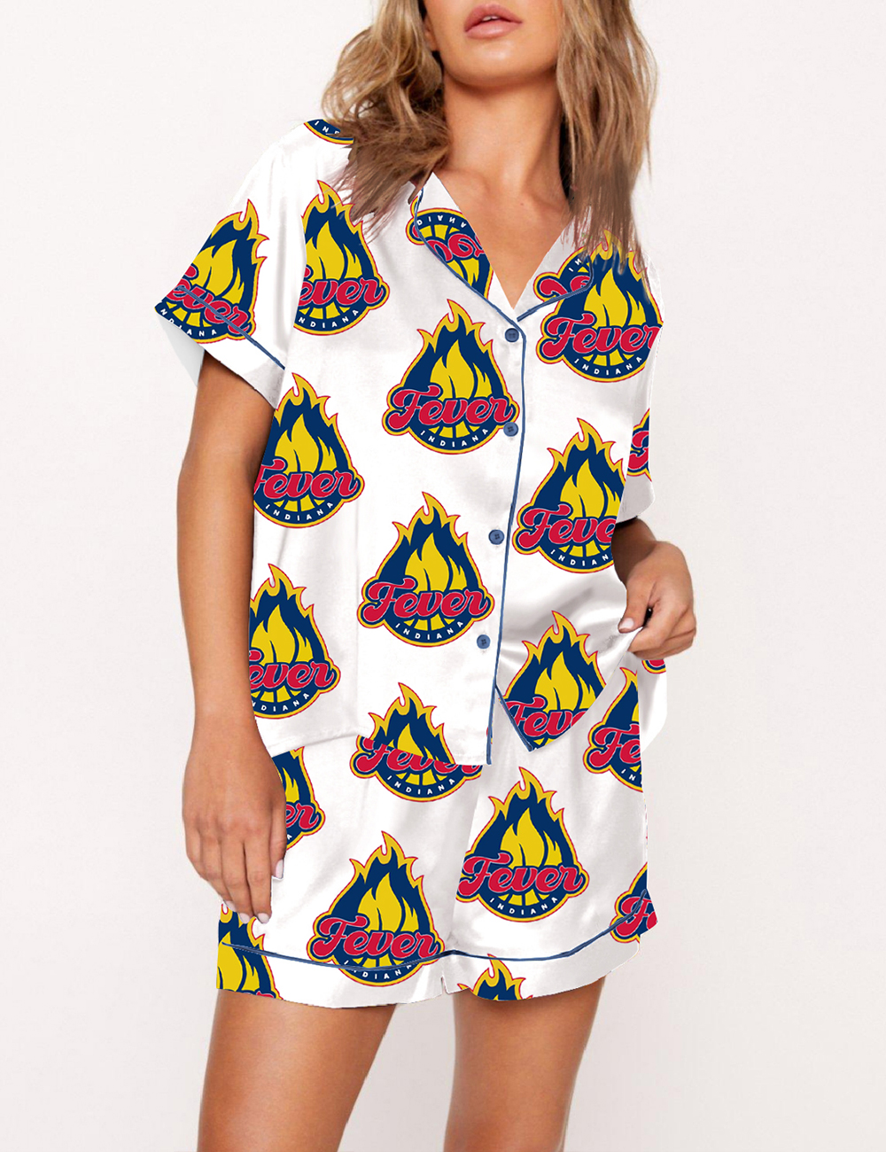 Women's Indiana Fever Basketball Pajama Set