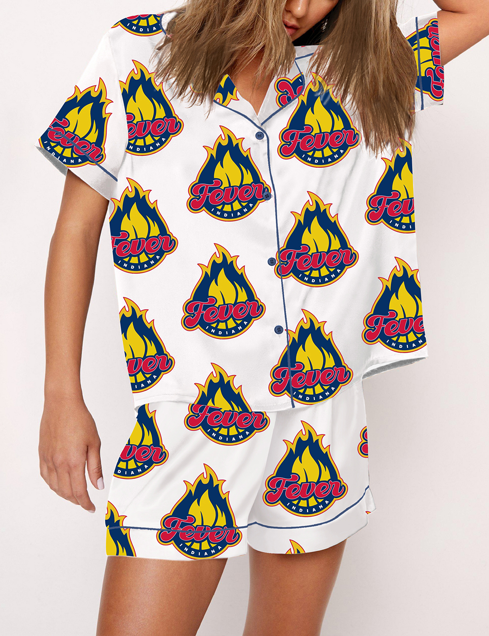 Women's Indiana Fever Basketball Pajama Set