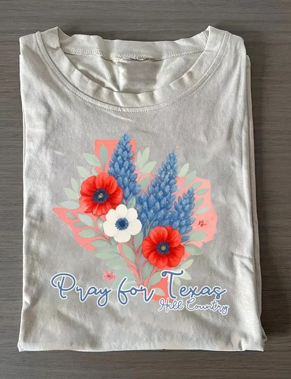 Pray For Texas Hill Country Texas Flood T-Shirt