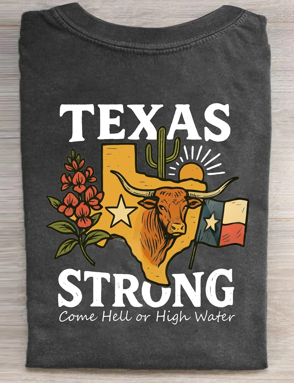 Texas Strong Pray For Texas Flood Disaster Relief T-Shirt