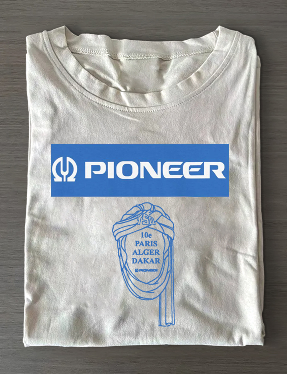 Pioneer Dakar F1 Movie Brad Pitt Group B Rally Paris Alger Dakar T-Shirt