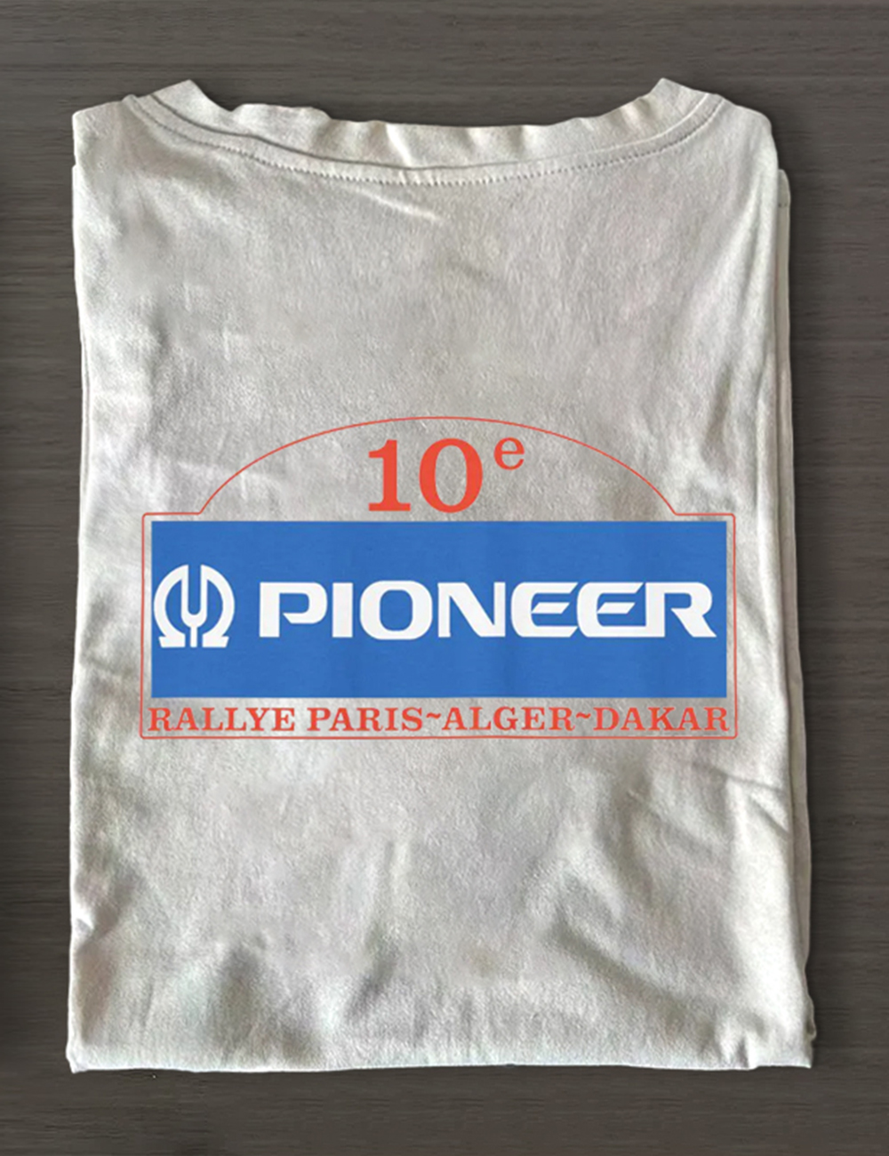 Pioneer Dakar F1 Movie Brad Pitt Group B Rally Paris Alger Dakar T-Shirt