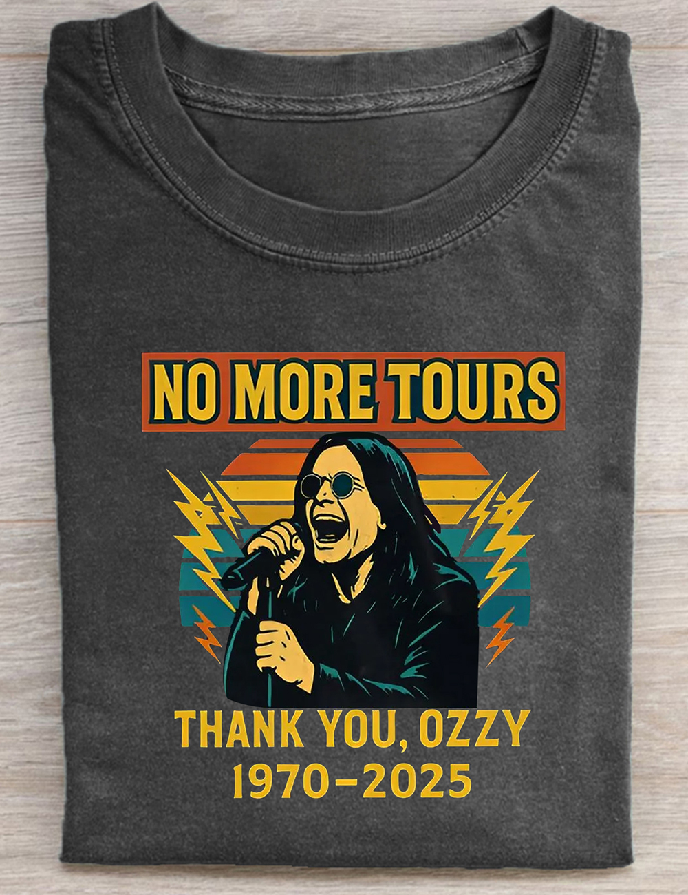Ozzy Osbourne Final Tour No More Tours T-Shirt