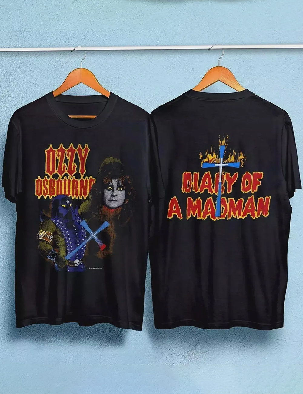 Vintage Graphic 1982 Ozzy Osbourne Diary Of A Madman T-Shirt