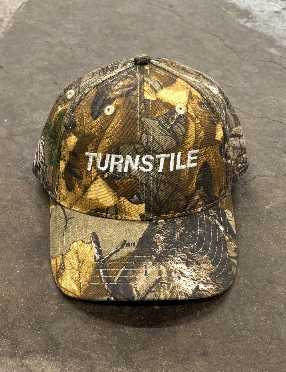 Turnstile Camo Trucker Hat
