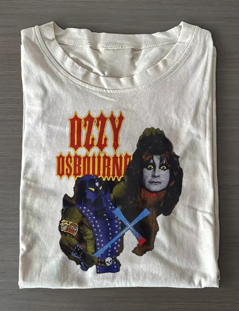Vintage Graphic 1982 Ozzy Osbourne Diary Of A Madman T-Shirt