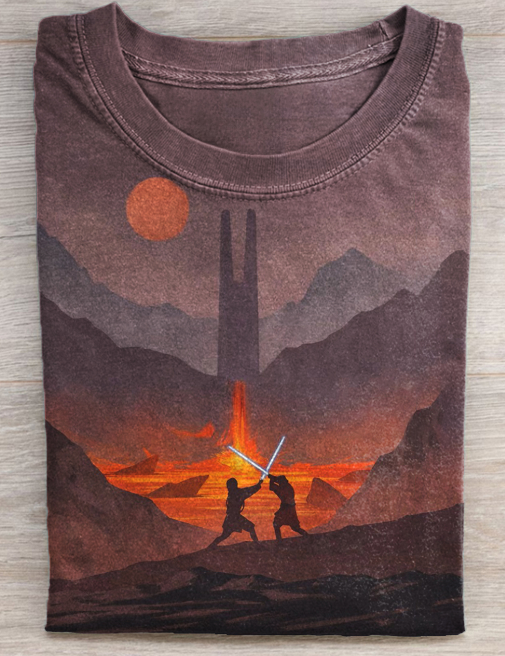 Star Wars Mustafar Art T-Shirt