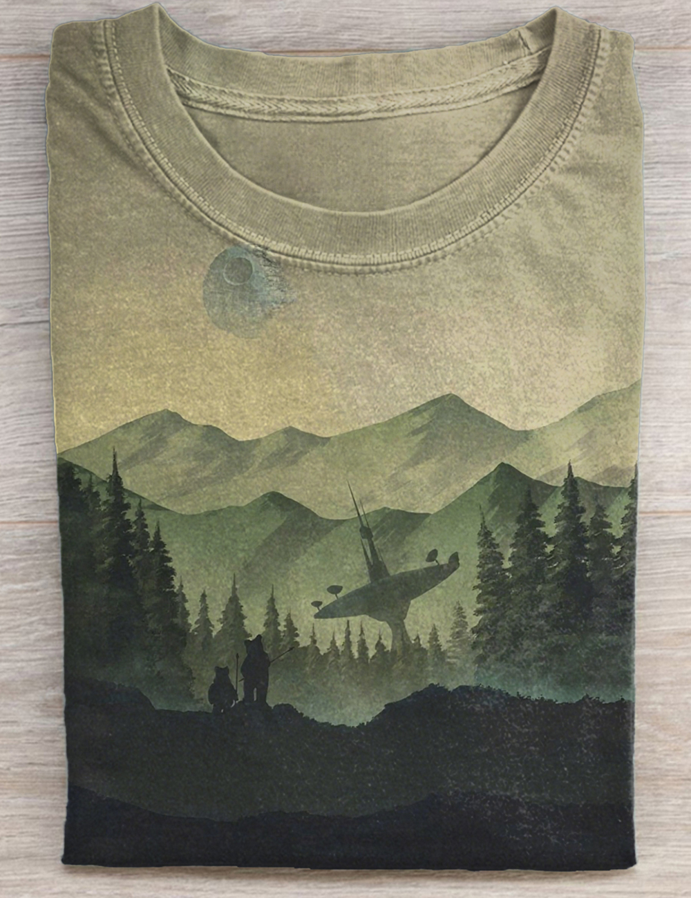 Star Wars Endor Art T-Shirt