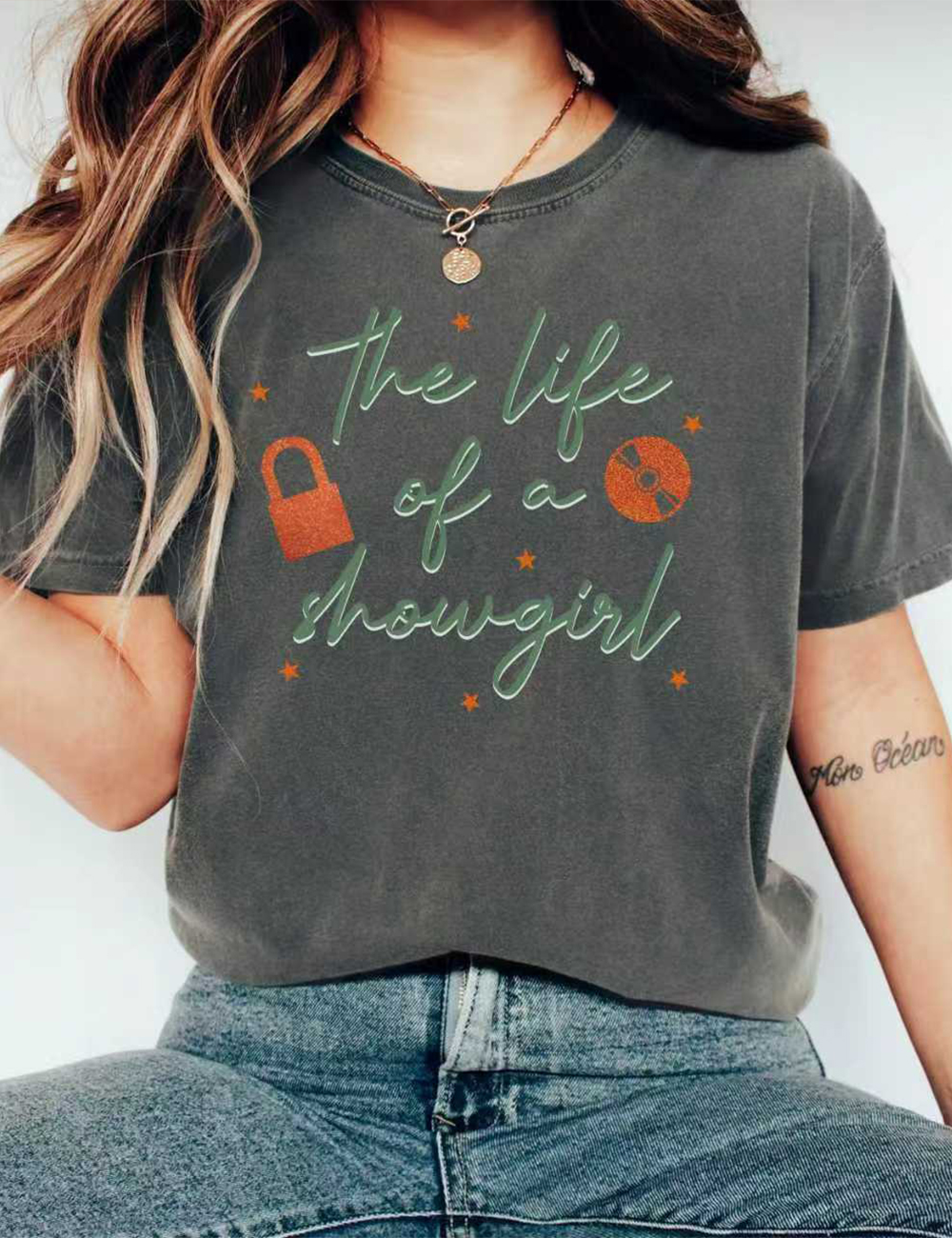 Vintage TS The Life Of A Showgirl New Album T-Shirt