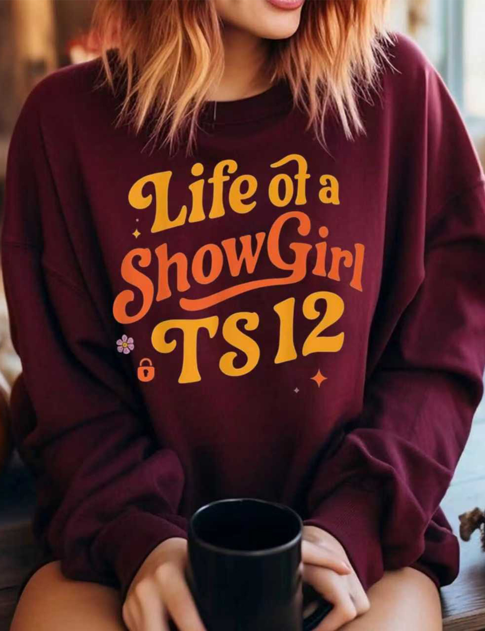 The Life Of A Showgirl TS12 Album Sweatshirt