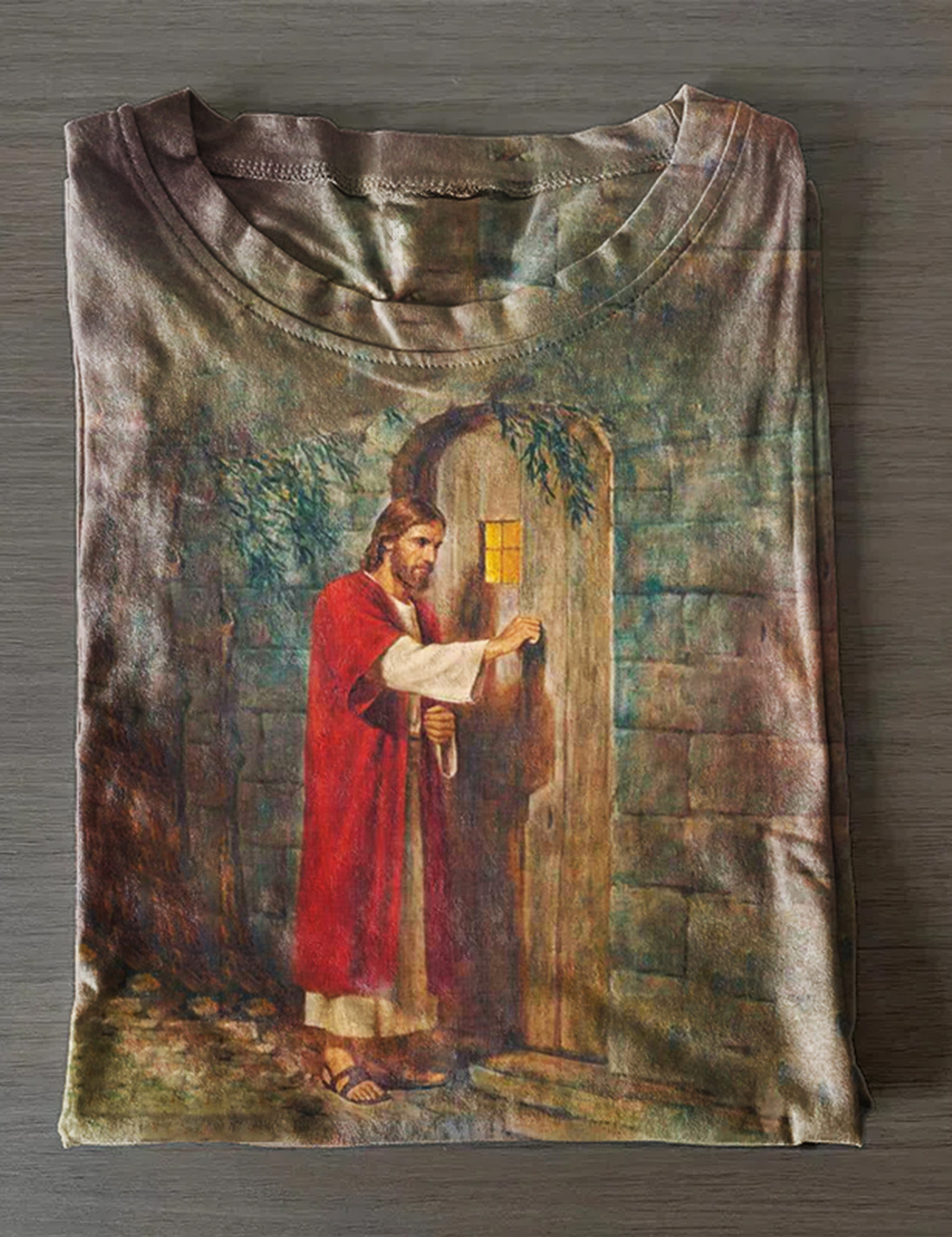 Jesus Christ Knocking At The Door T-Shirt