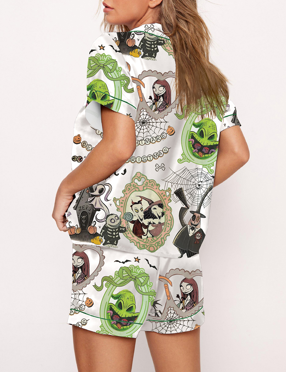 Women’s Vintage Nightmare Before Christmas Coquette Pajama Set