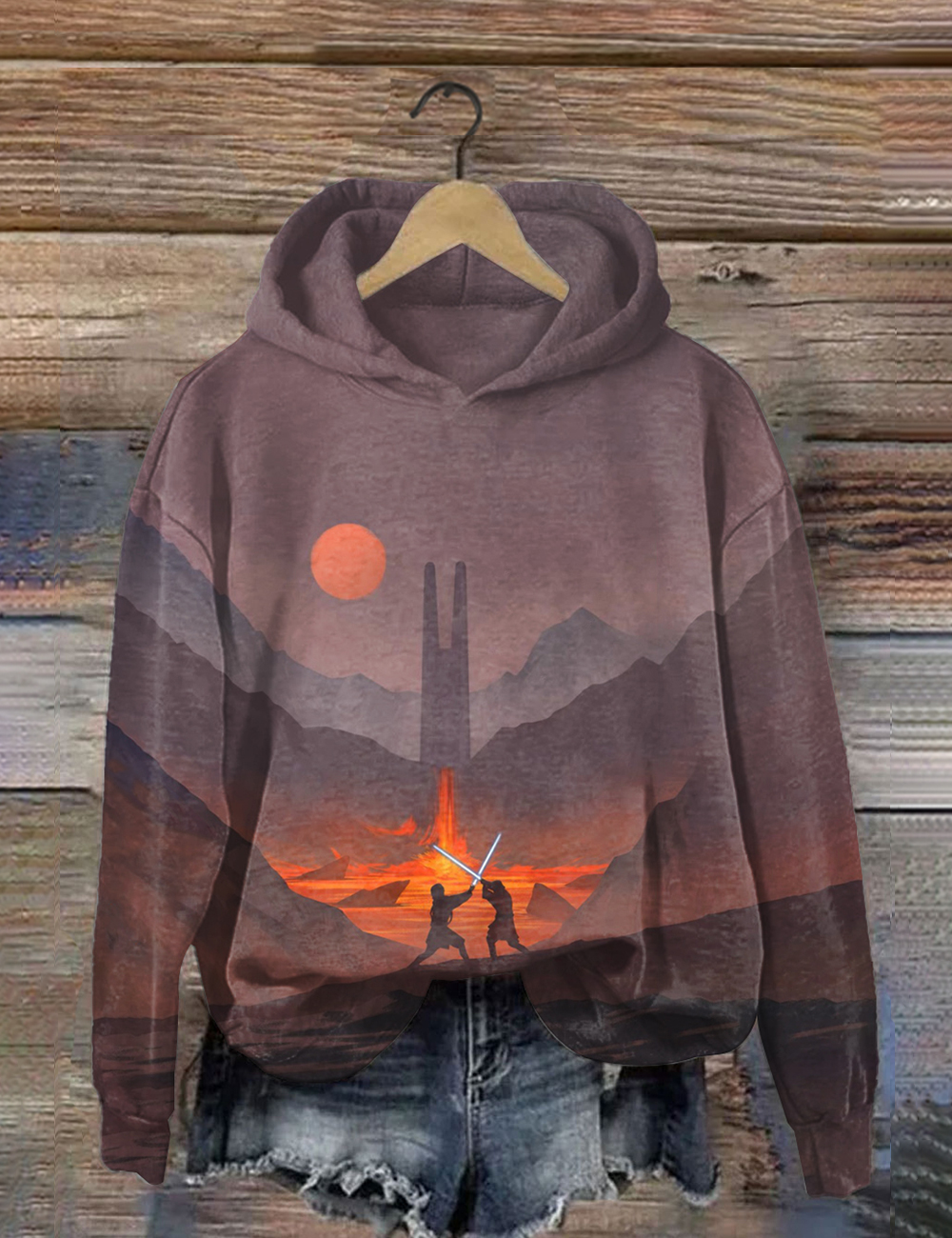 Star Wars Mustafar Art Hoodie