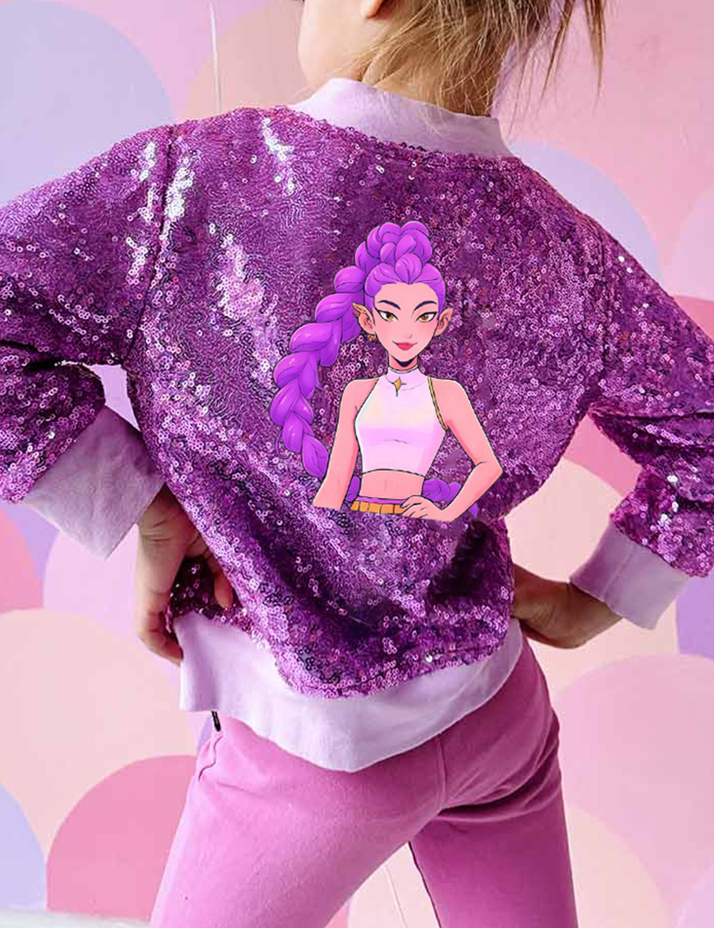 Kid's Huntrix Kpop Demon Hunters Mira Rumi & Zoey Coat