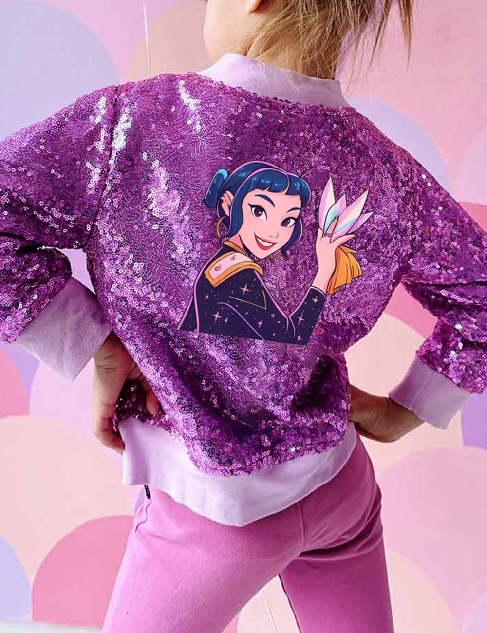 Kid's Huntrix Kpop Demon Hunters Mira Rumi & Zoey Coat