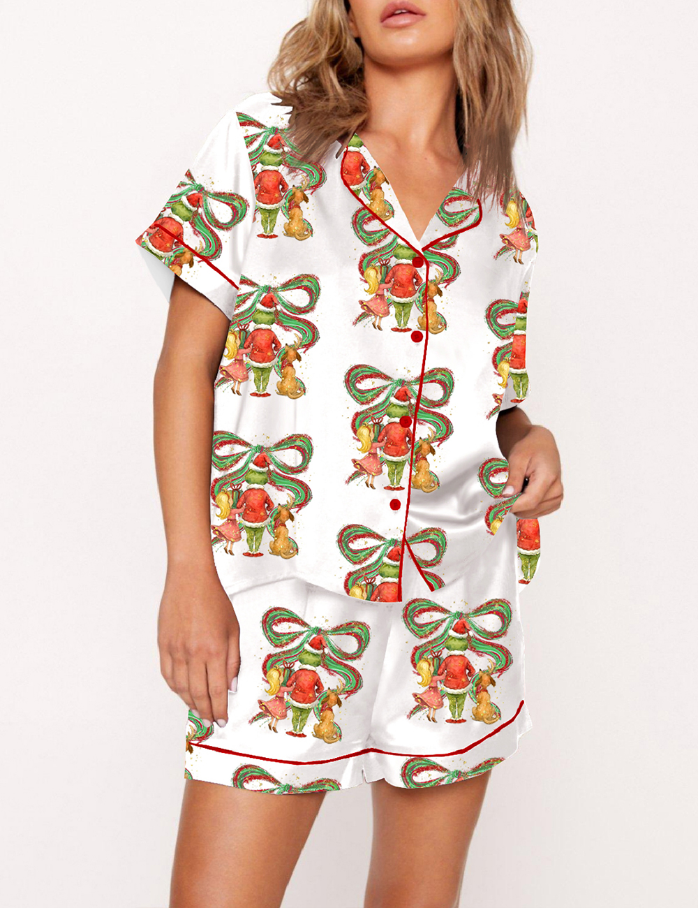 Women's Coquette Christmas Movie Pajama Set