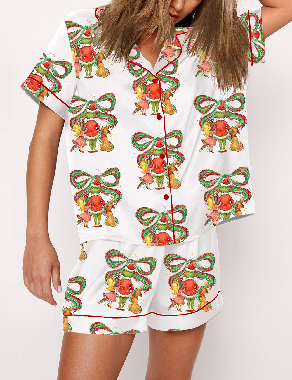 Women's Coquette Christmas Movie Pajama Set