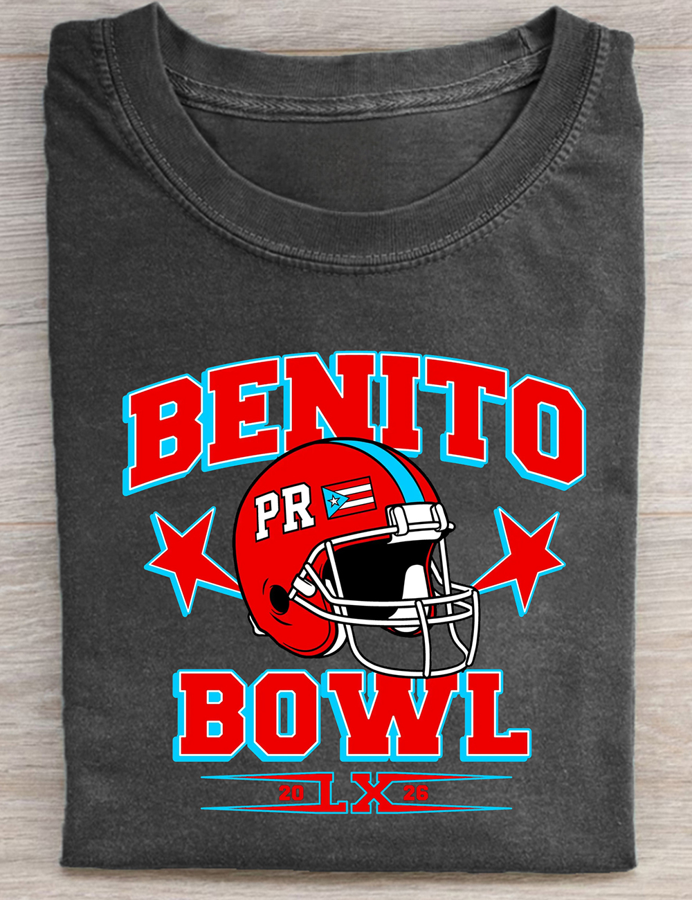 Benito Bowl American Football Puerto Rico T-Shirt