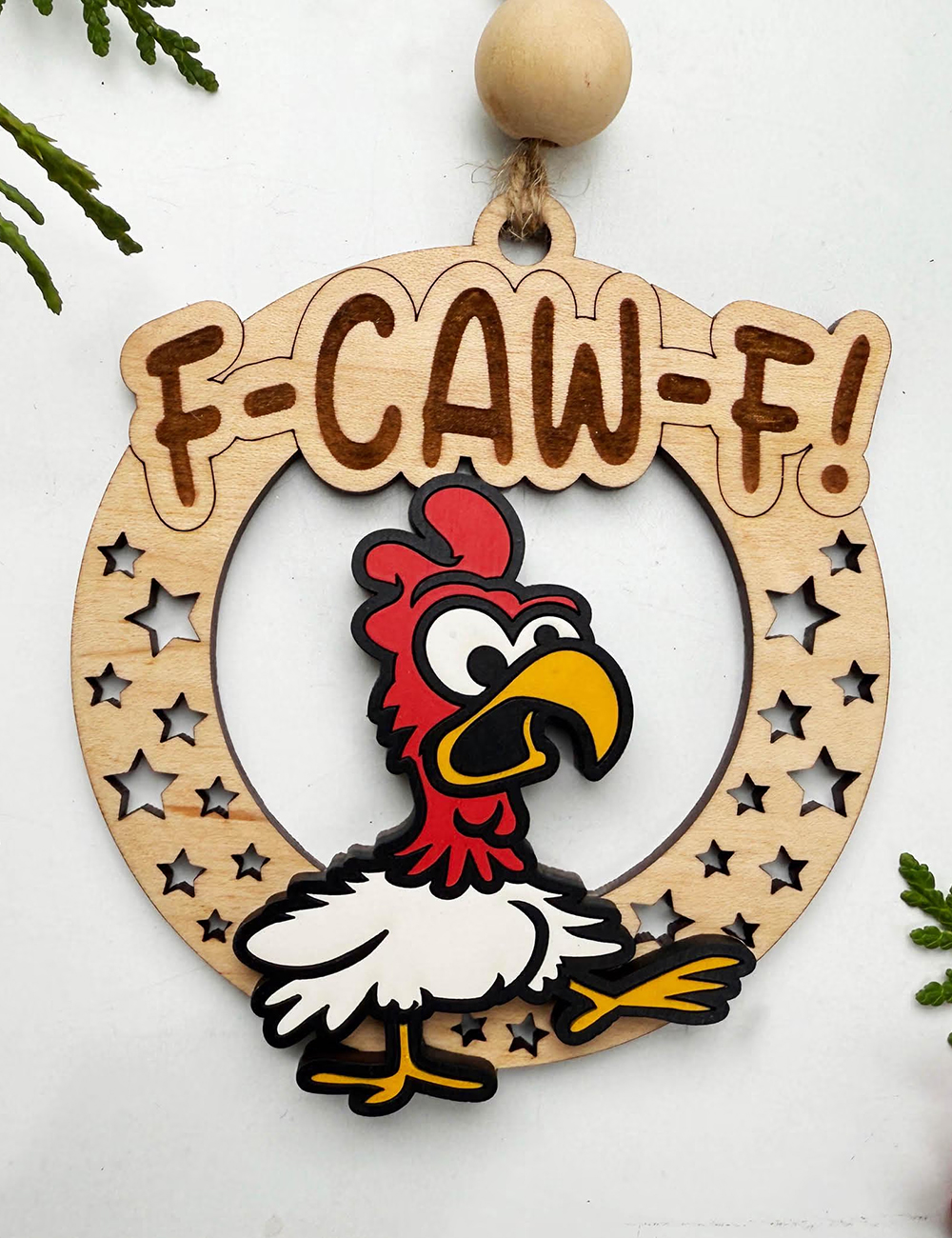 [Copy]Mind Your Own Damn Business Christmas Ornament