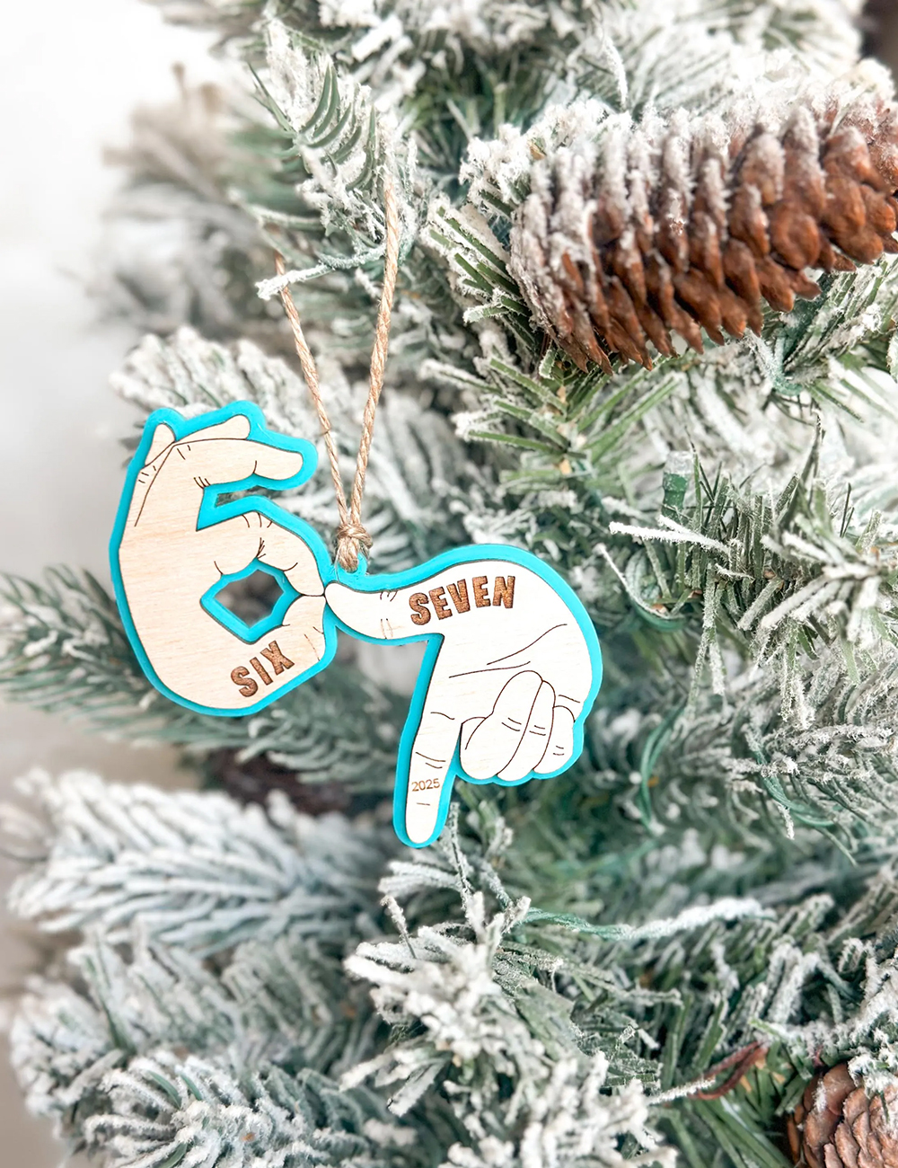 Six Seven Ornament Ornament