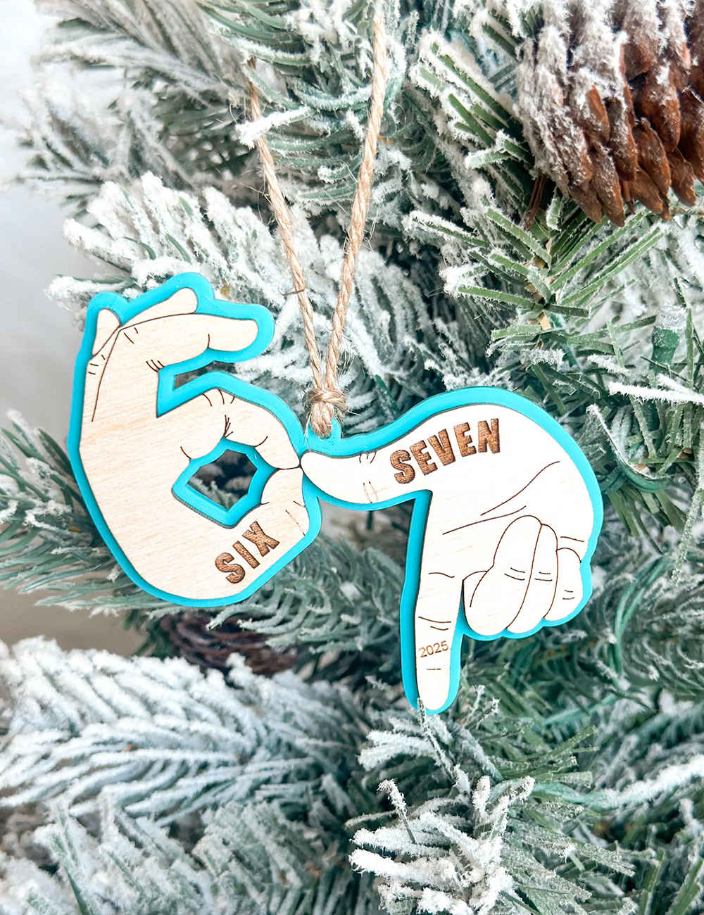 Six Seven Ornament Ornament