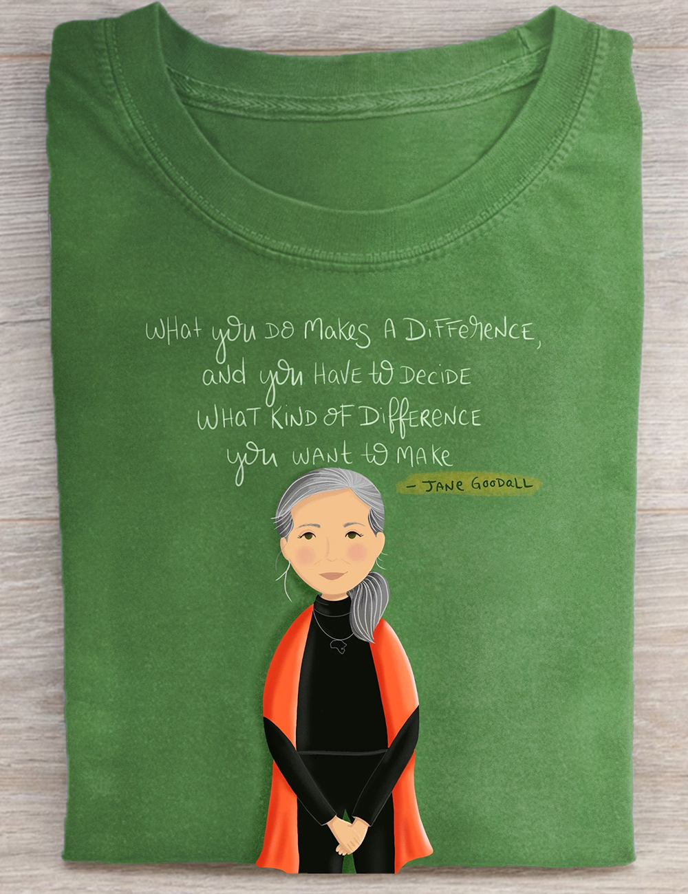 Jane Goodall Women in History T-Shirt