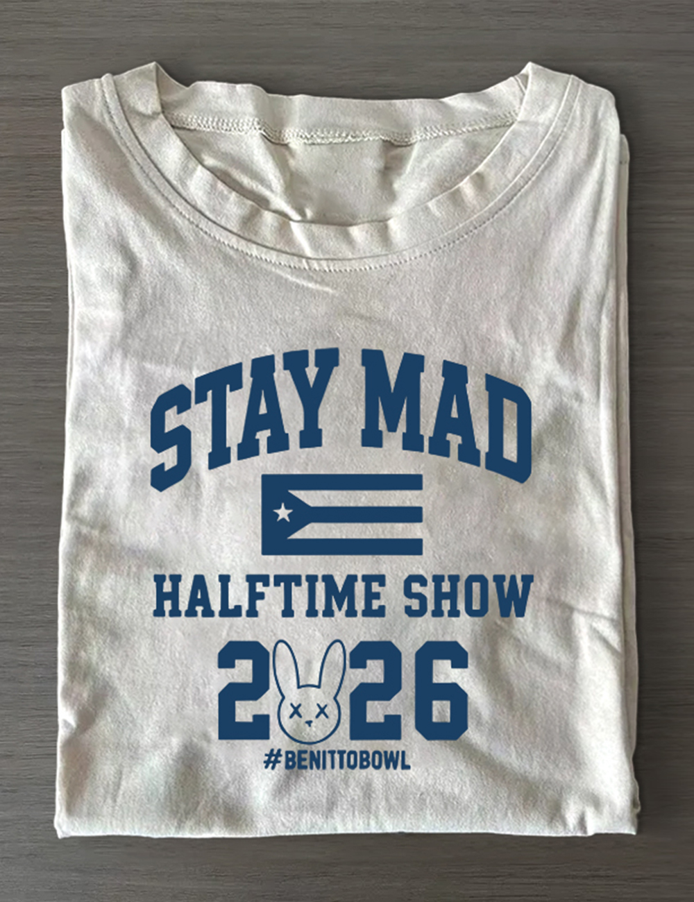 Bad Bunny Benito Bowl 2026 Puerto Rican Pride T-Shirt