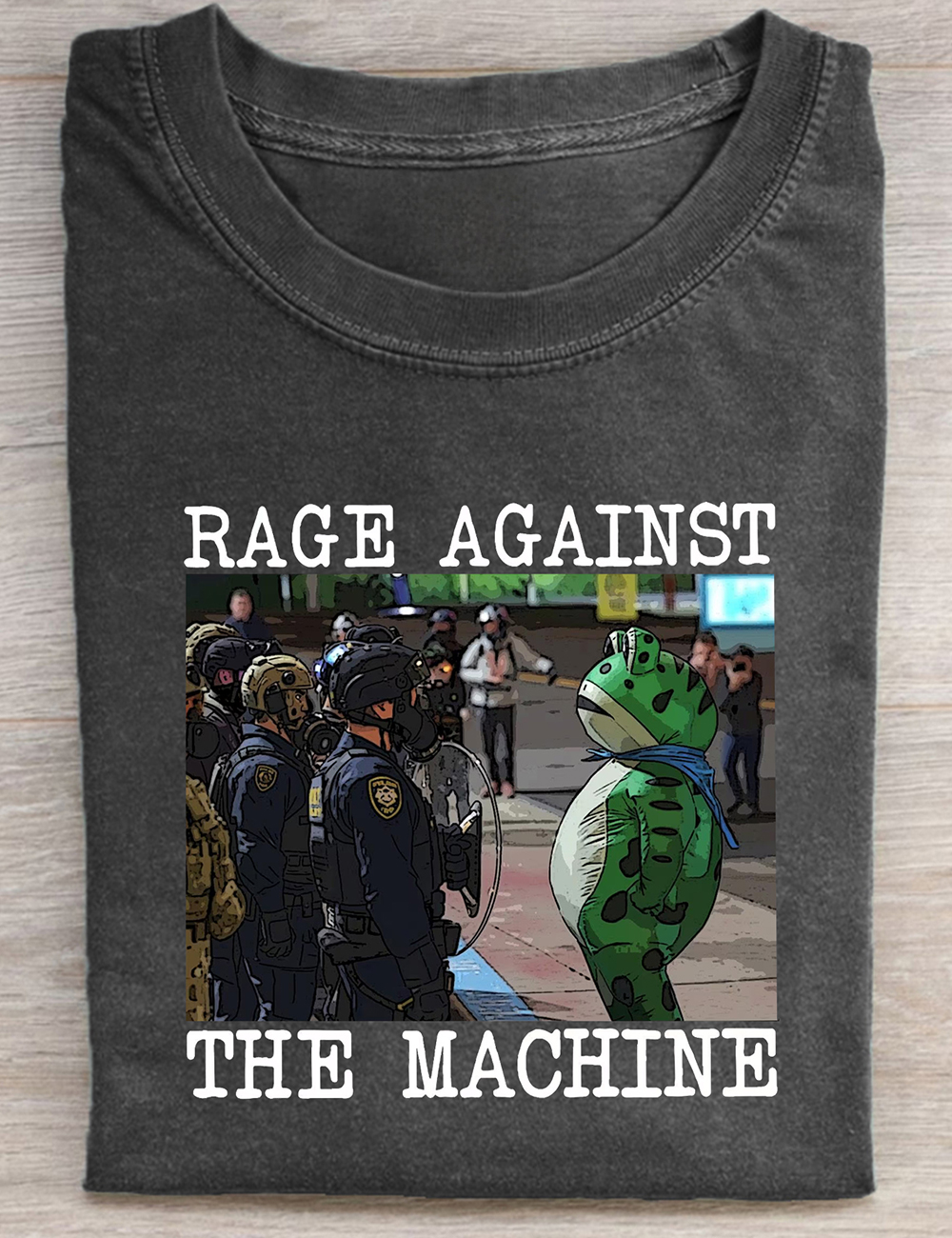 Portland Frog Protest Anti FascismT-Shirt