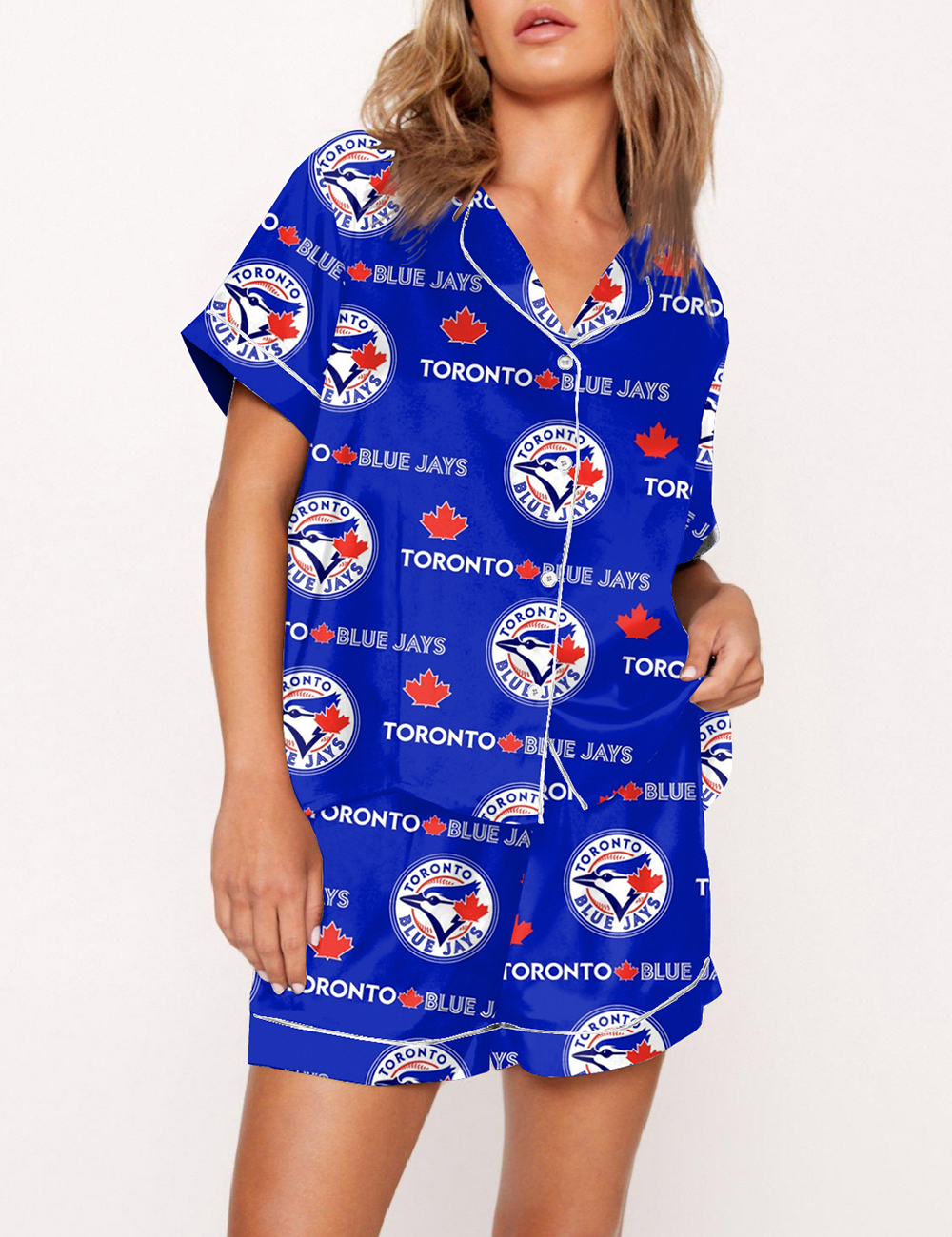 Women's Toronto Blue Jays Baseball Pajama Set