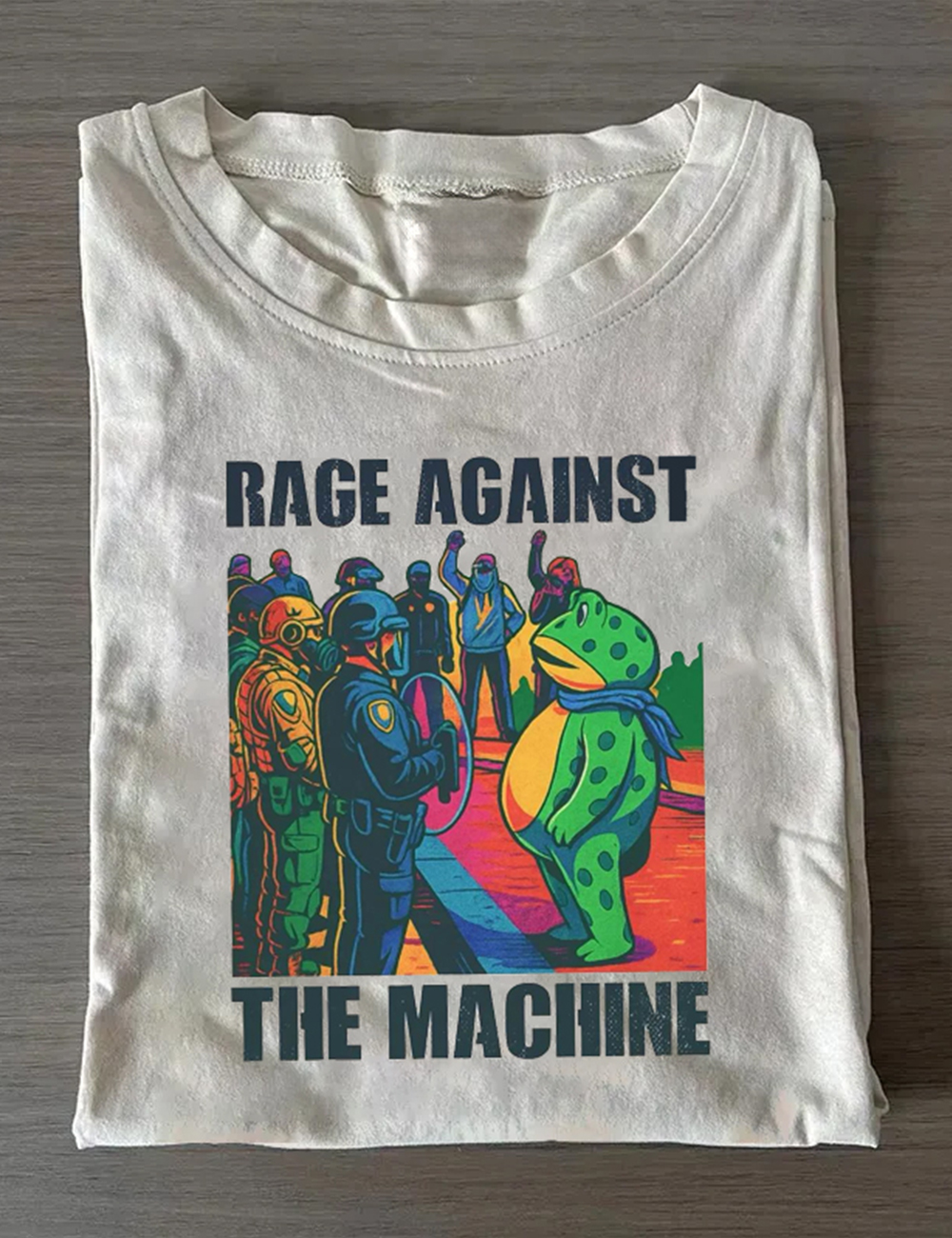 Portland Frog Protester T-Shirt