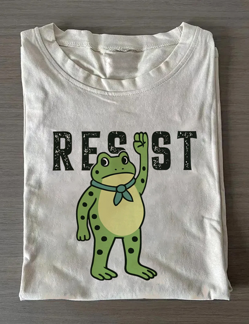 Resist Frog Free Portland T-Shirt