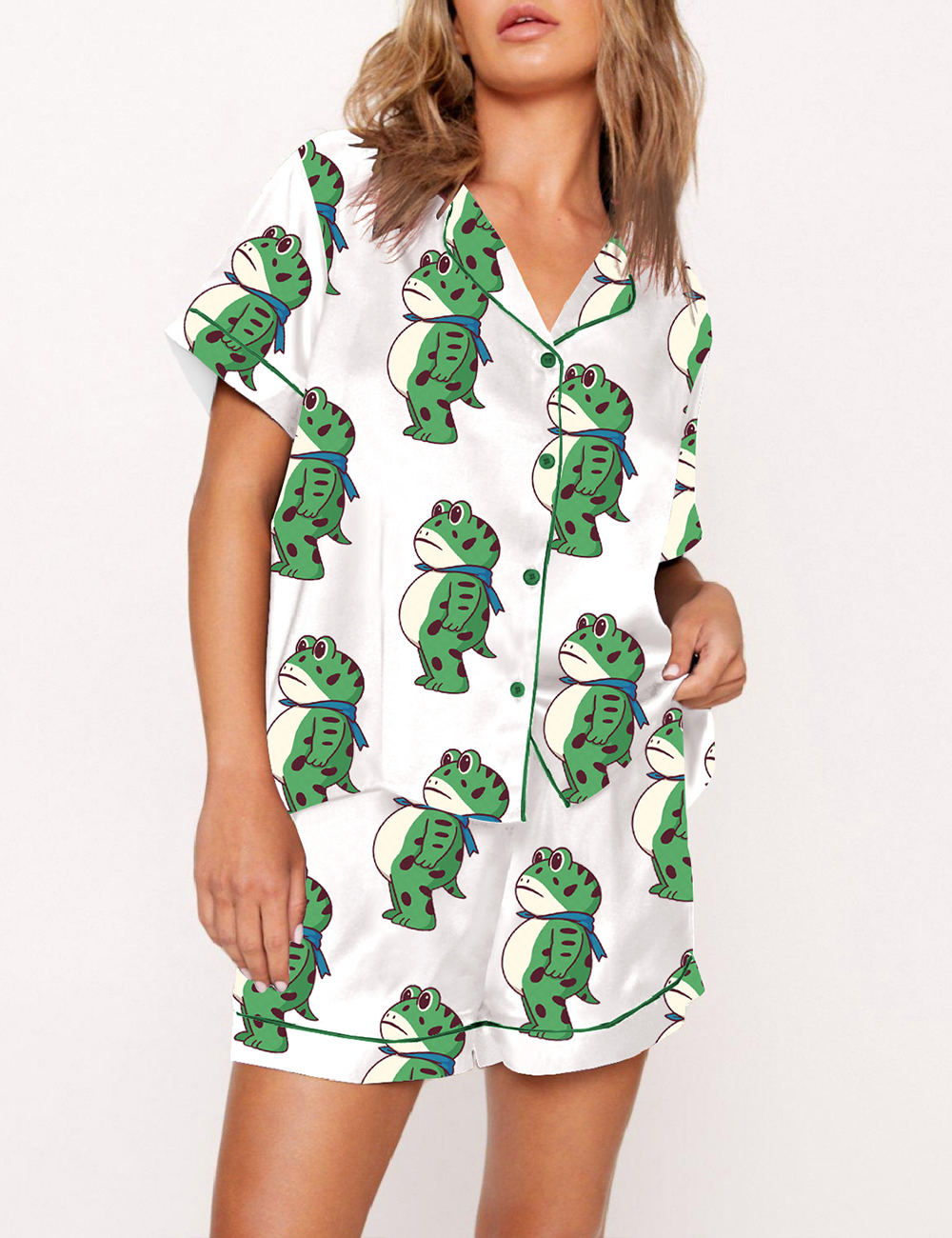 Women's Resist Portland Frog Pajama Set