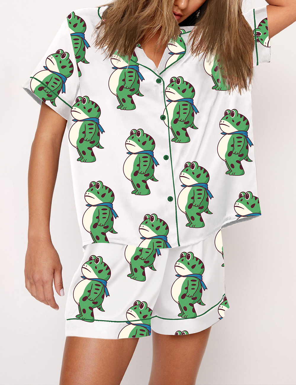 Women's Resist Portland Frog Pajama Set