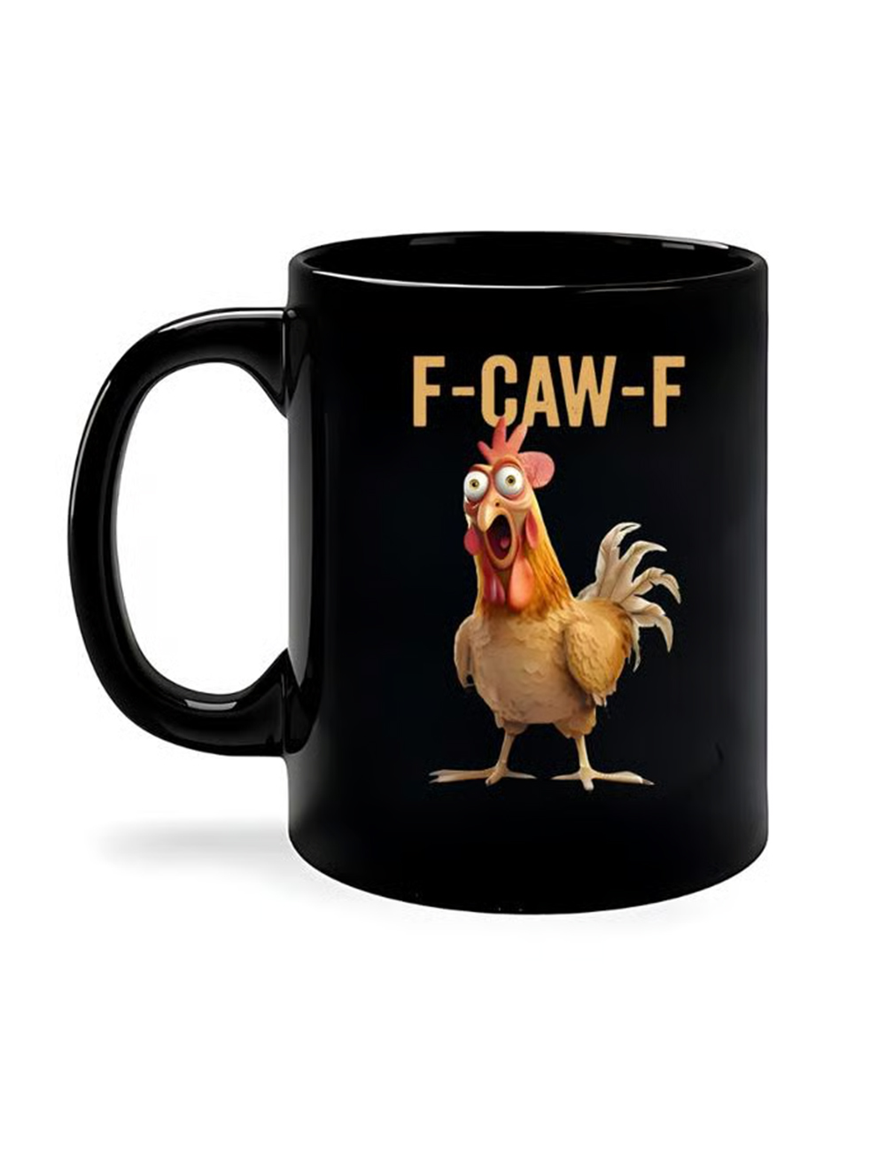 F-Caw-F Funny Sassy Raven Rooster Mug
