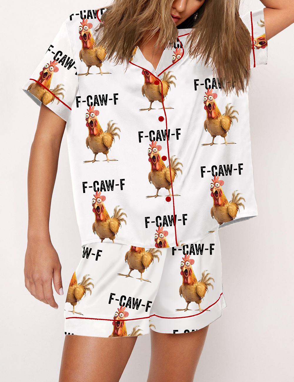 Women's F-Caw-F Chicken Pajama Set