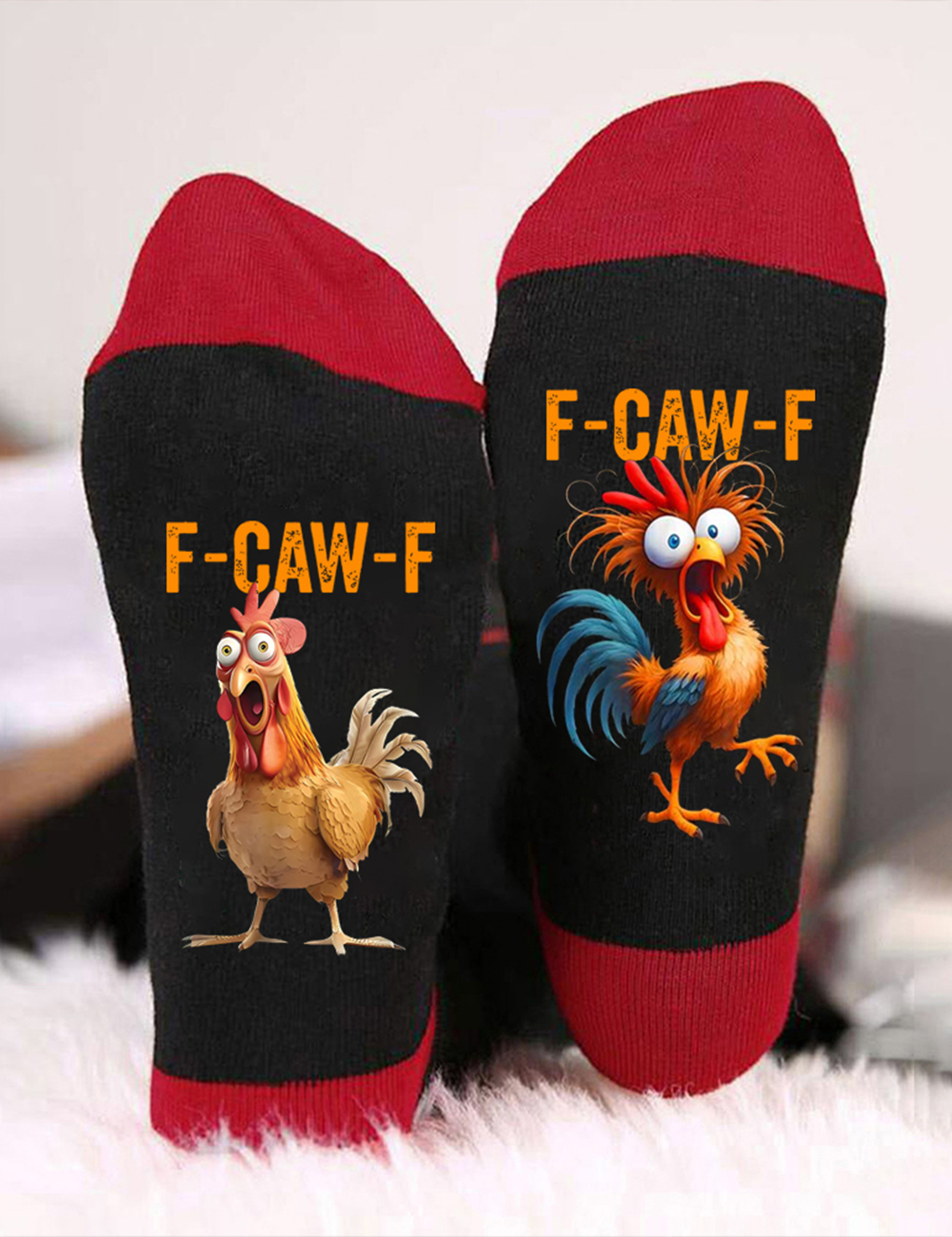Funny F-Caw-F Chicken Unisex Socks