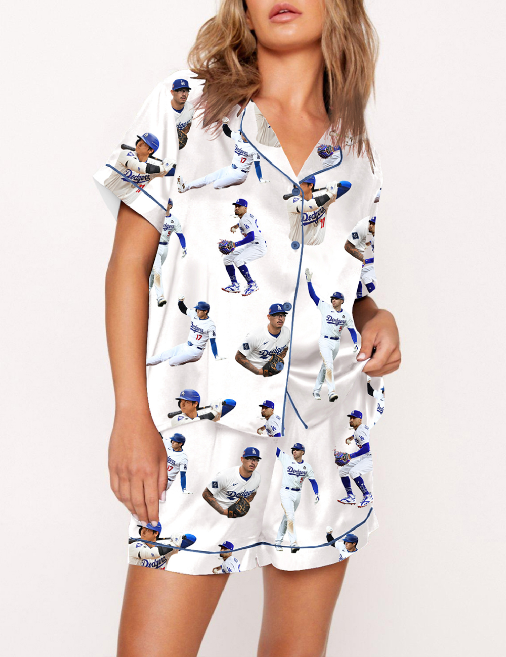 Women's Los Angeles Dodgers 2025 World Series Champions Pajama Set