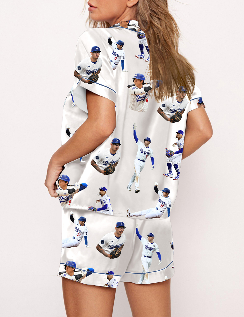 Women's Los Angeles Dodgers 2025 World Series Champions Pajama Set