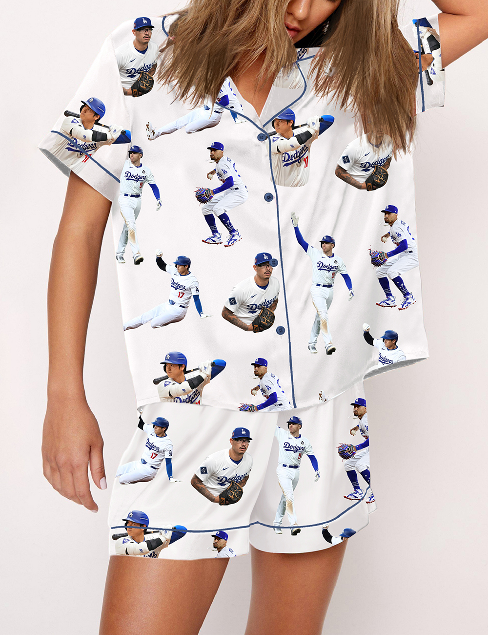 Women's Los Angeles Dodgers 2025 World Series Champions Pajama Set