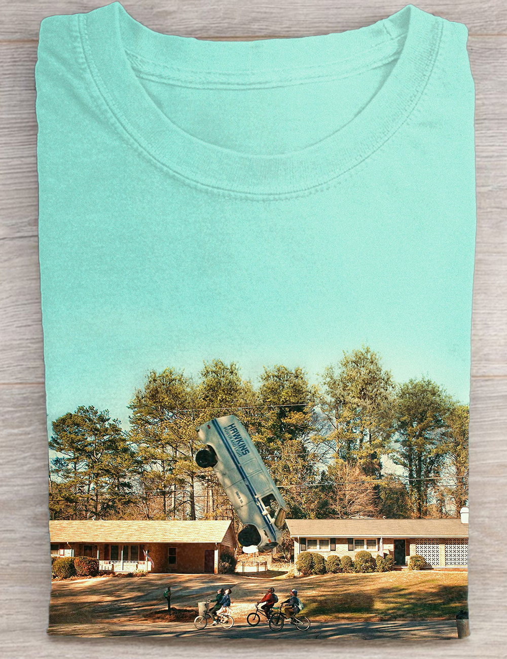 Stranger Things Van Flip T-Shirt