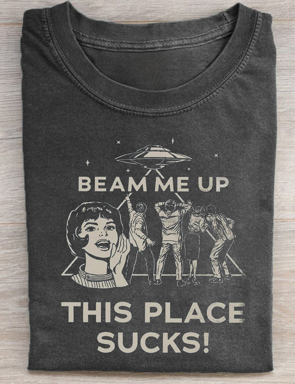 Stranger Things Robin Beam Me Up This Place Sucks T-Shirt