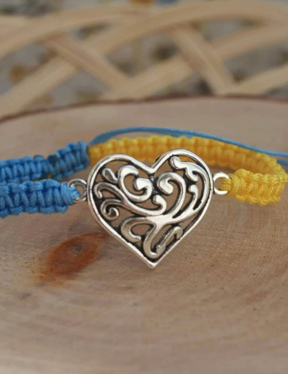 Friendship With Ukrainian Stand with Ukraine Bracelet 