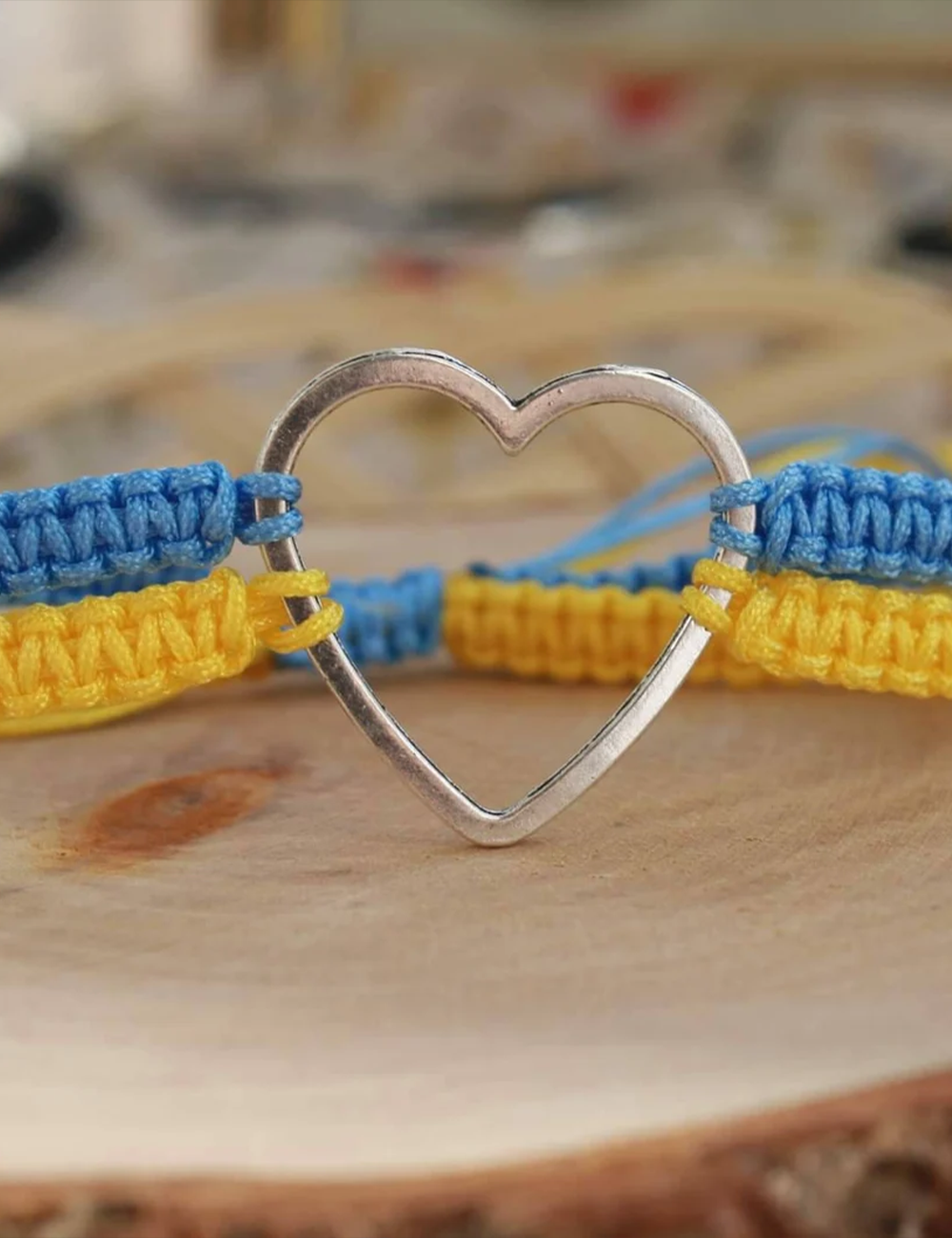 Friendship With Ukrainian Stand with Ukraine Bracelet 