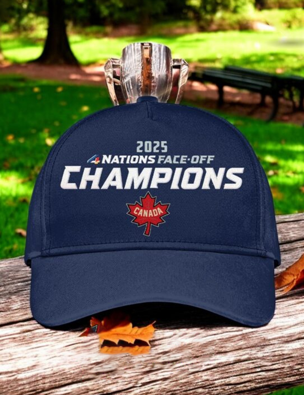 Canada Hockey 2025 4 Nations Face-Off Champions Hat