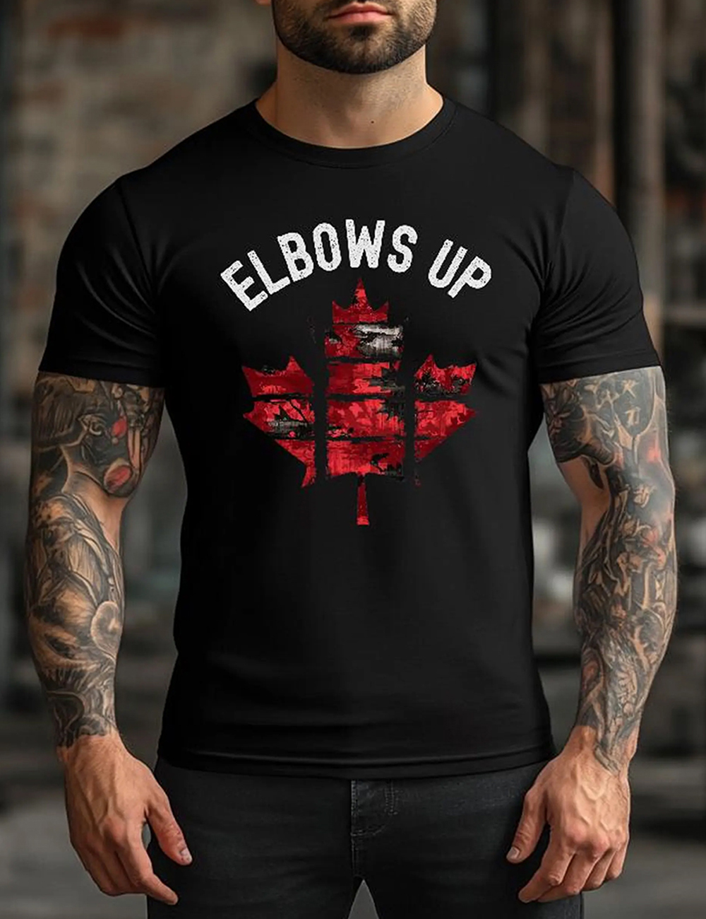 Canada Strong Elbows Up Canada Not for Sale Unisex T-shirt