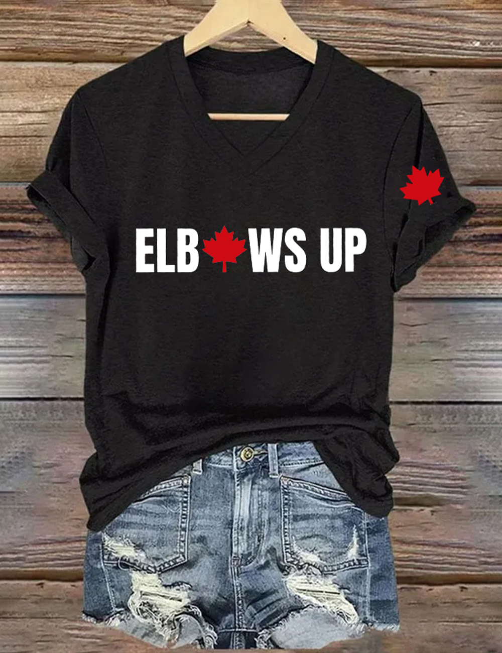 Canada Strong Elbows Up Canadian Pride T-shirt