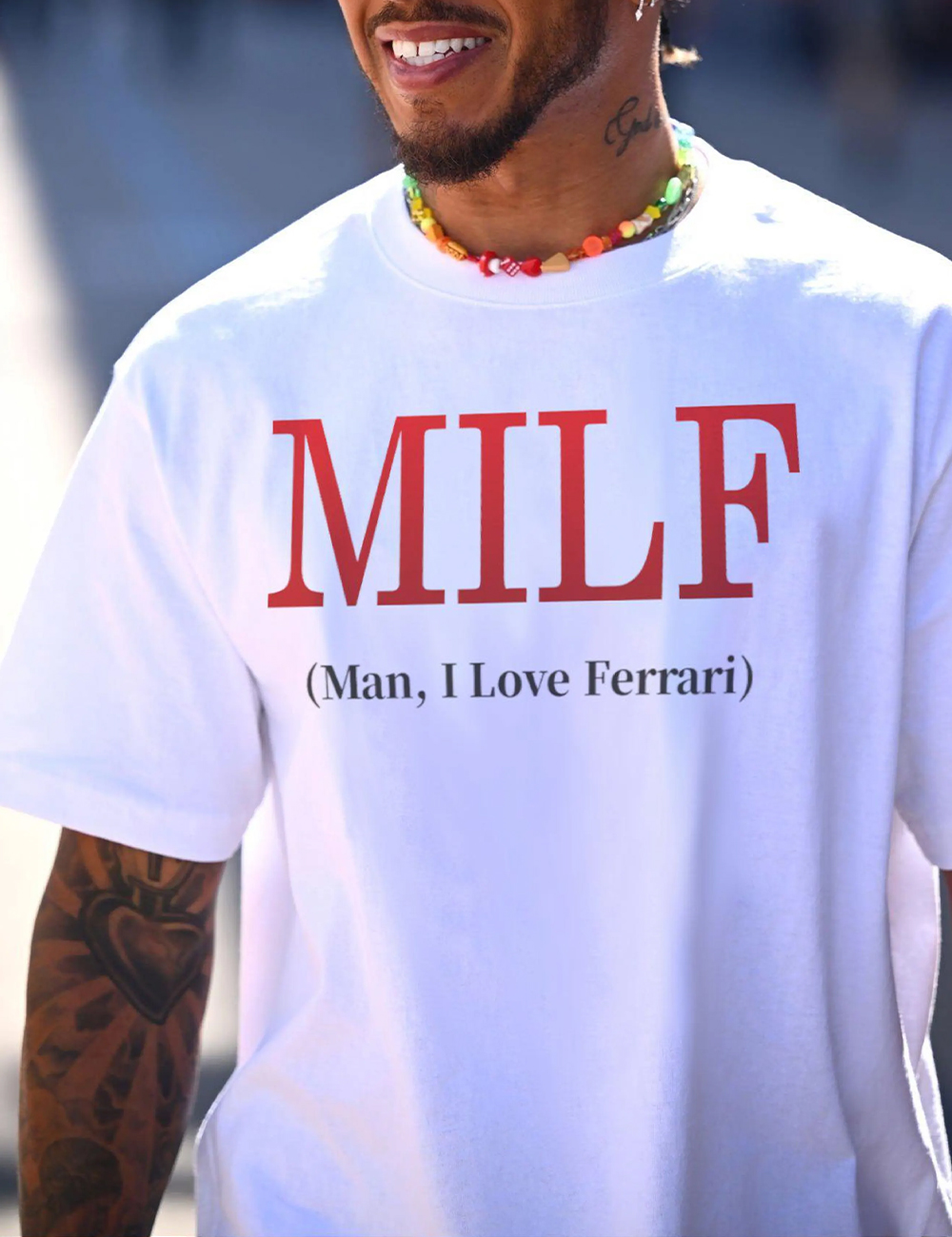 Formula 1 Ferrari Unisex MILF Man Love Ferrari T-Shirt